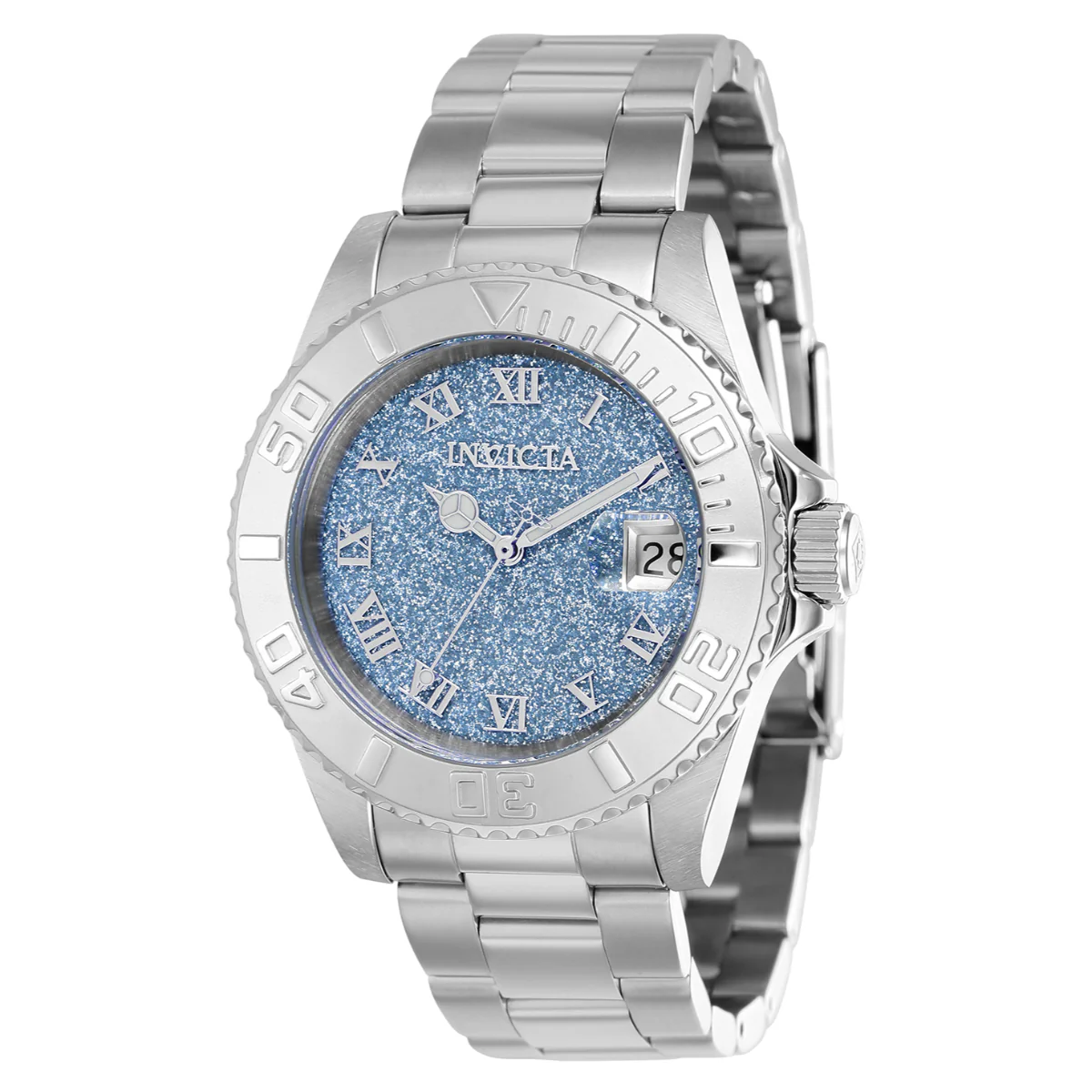 Invicta Angel Aureborne Swiss Ronda 515 Caliber Women's Watch - 40mm. Steel (40160)