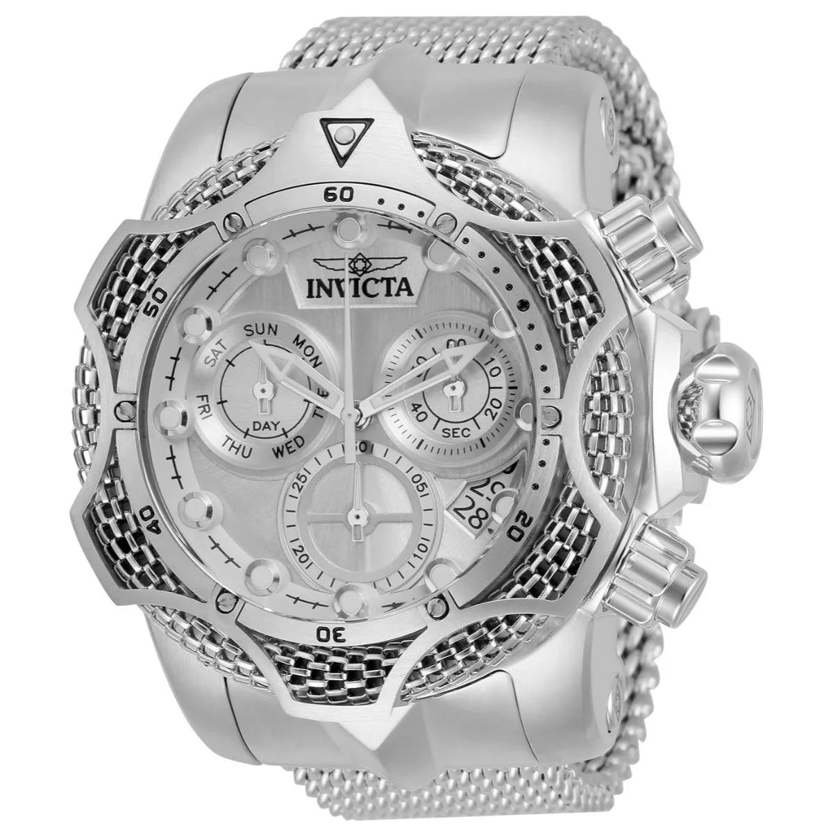 Invicta Venom Swiss Ronda Z60 FE Caliber Men's Watch - 52.5mm, Steel (32902)