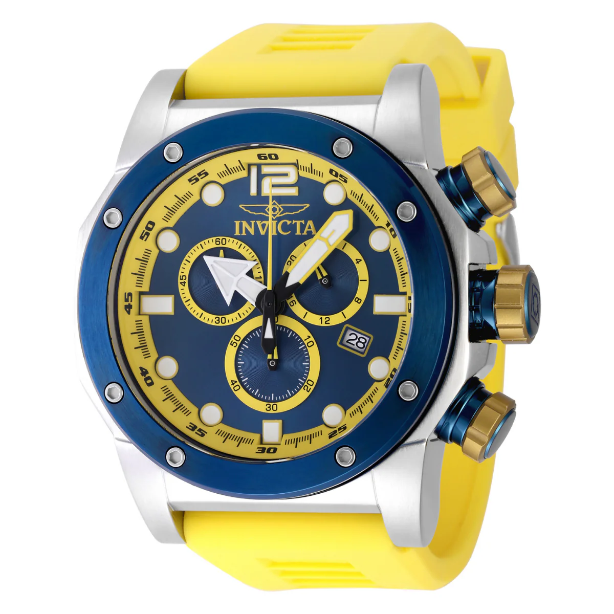 Invicta Sea Hunter Gen IV Men's Watch - 52mm. Yellow (48982)