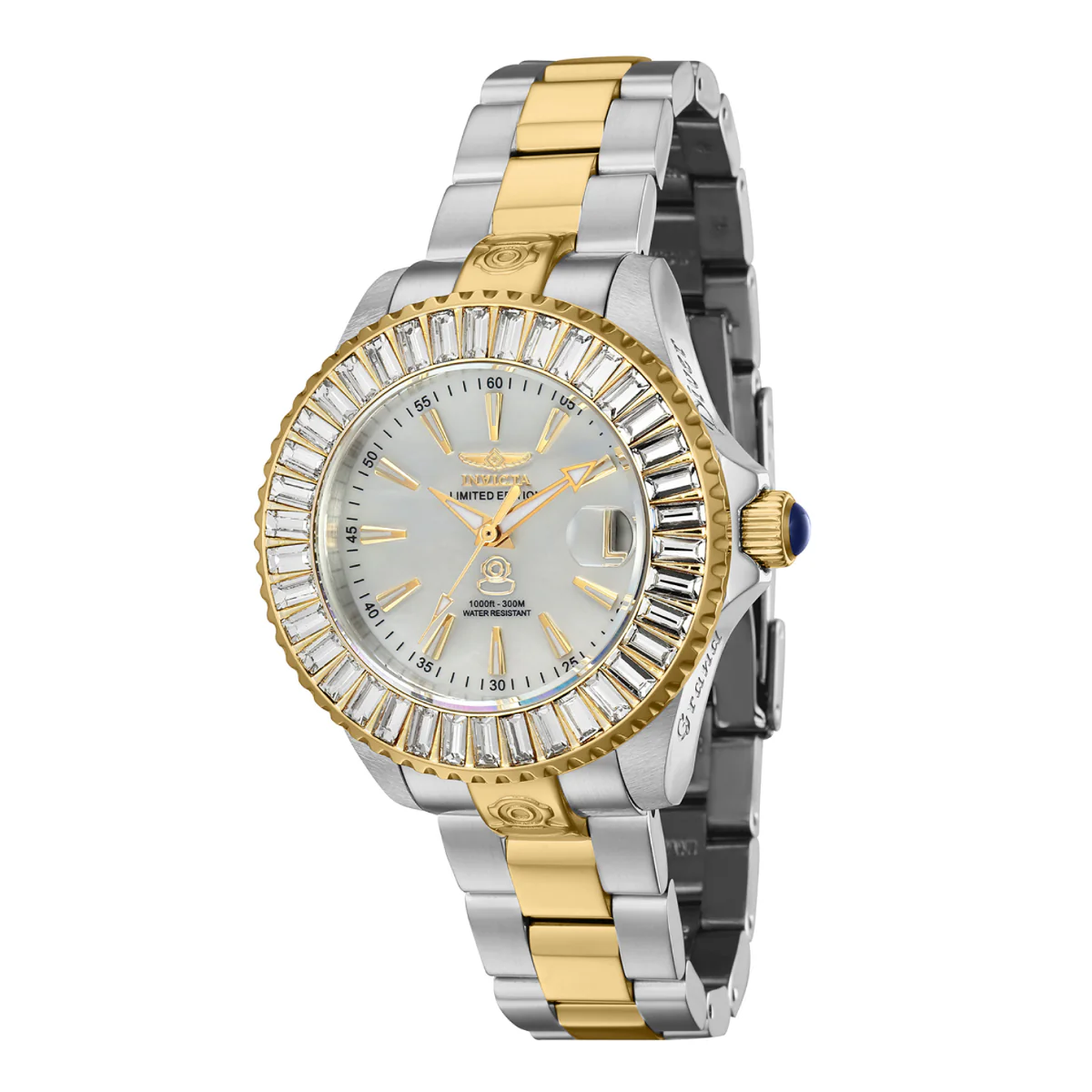 Invicta Pro Diver Automatic Women's Watch w/ Mother of Pearl Dial - 38mm, Gold, Steel (44320) 1 Invicta Pro Diver Automatic Women's Watch w/ Mother of Pearl Dial - 38mm, Gold, Steel (44320)