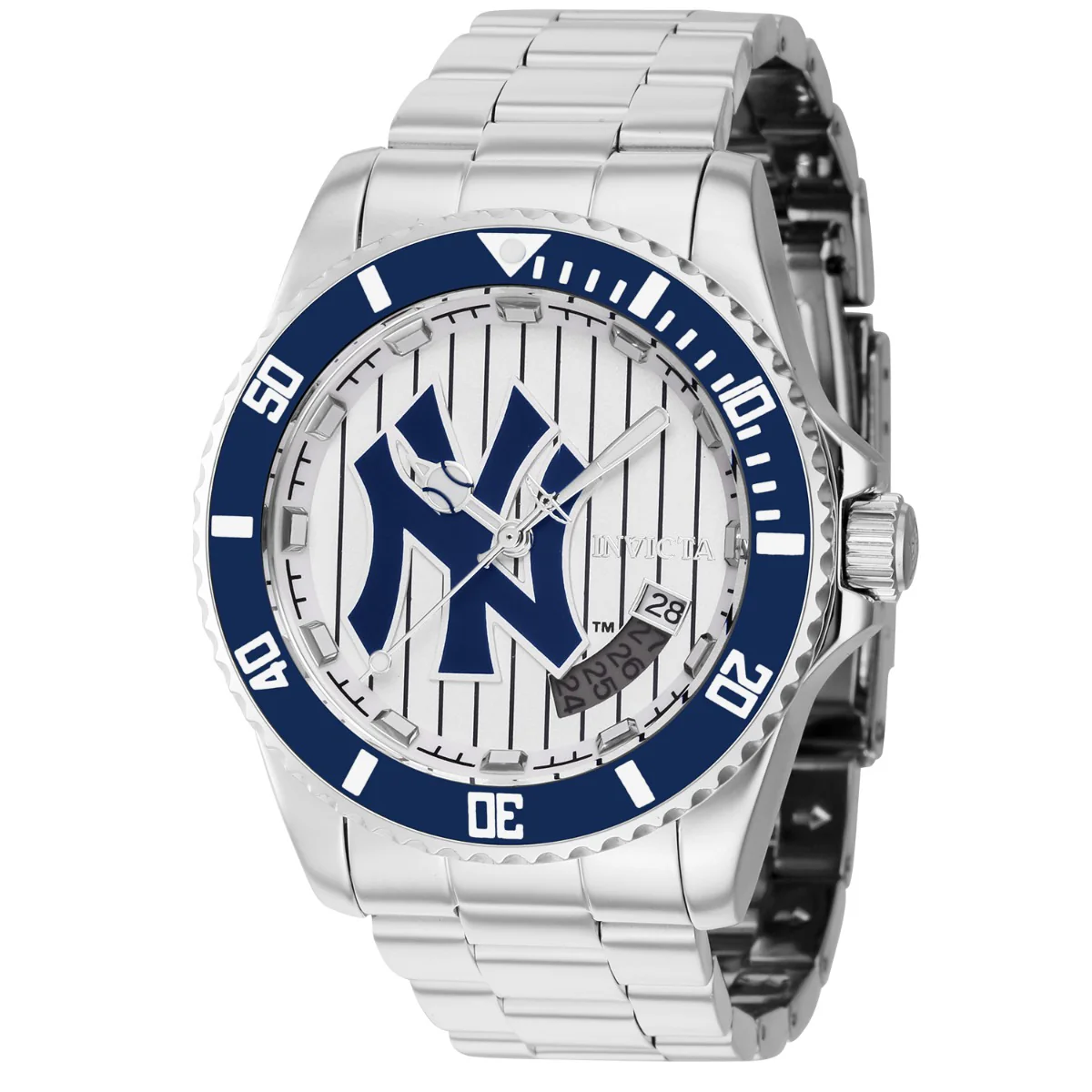 Invicta MLB New York Yankees Automatic Men's Watch - 42mm, Steel (42976)