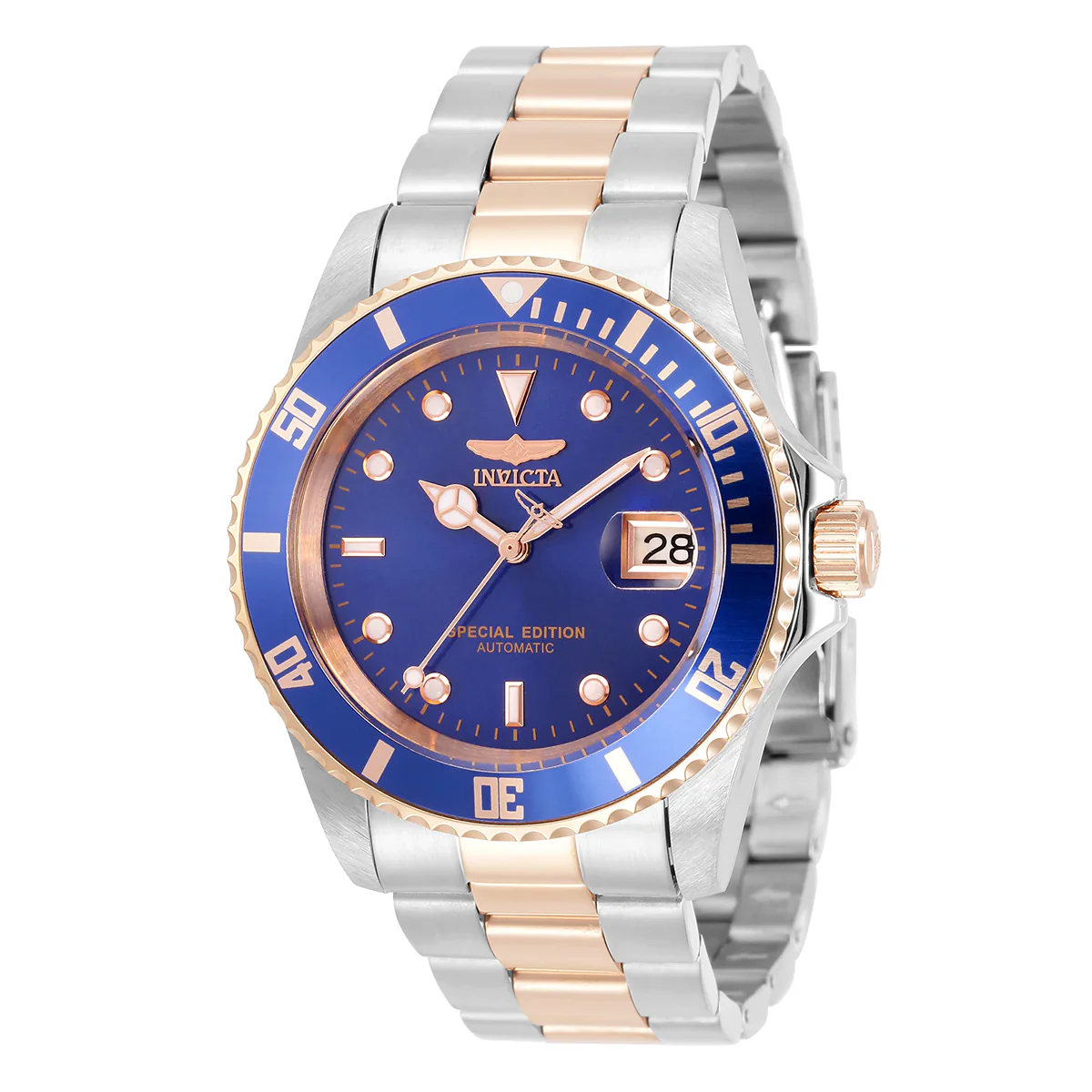 Invicta Pro Diver Navigator Automatic Men's Watch - 42mm. Steel, Rose Gold (30600) 1 Invicta Pro Diver Navigator Automatic Men's Watch - 42mm. Steel, Rose Gold (30600)