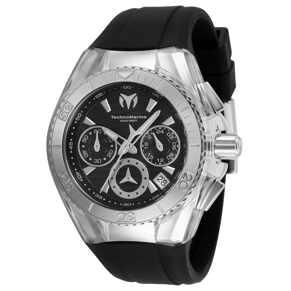 TechnoMarine Cruise Star Unisex Watch - 40.57mm, Black (TM-120034)