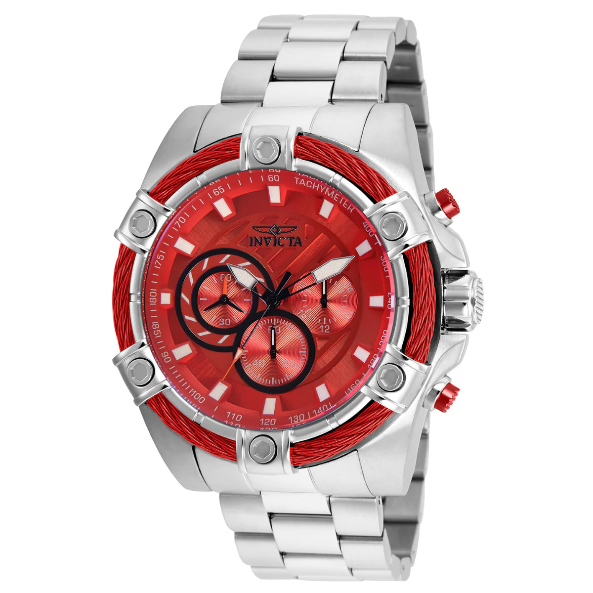 Invicta Bolt Ace Men's Watch - 52mm. Steel (25514)
