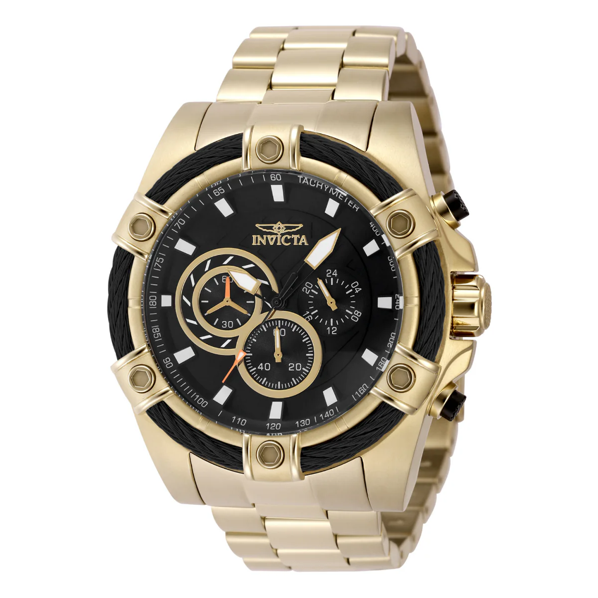 Invicta Bolt Ace Men's Watch - 52mm. Gold (48867)