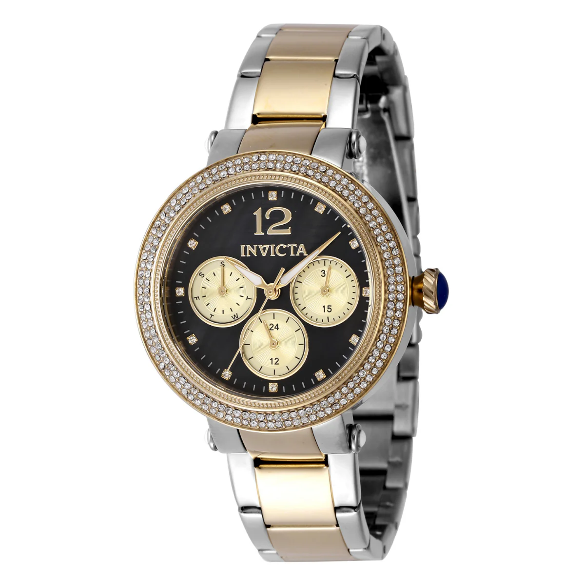 Invicta Bolt Women's Watch w/ Mother of Pearl Dial - 37mm. Gold, Steel (48115)