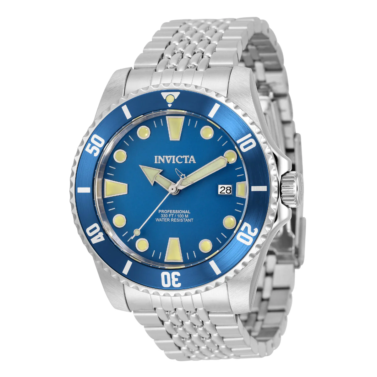 Invicta Pro Diver Automatic Men's Watch - 44mm. Steel (33503)