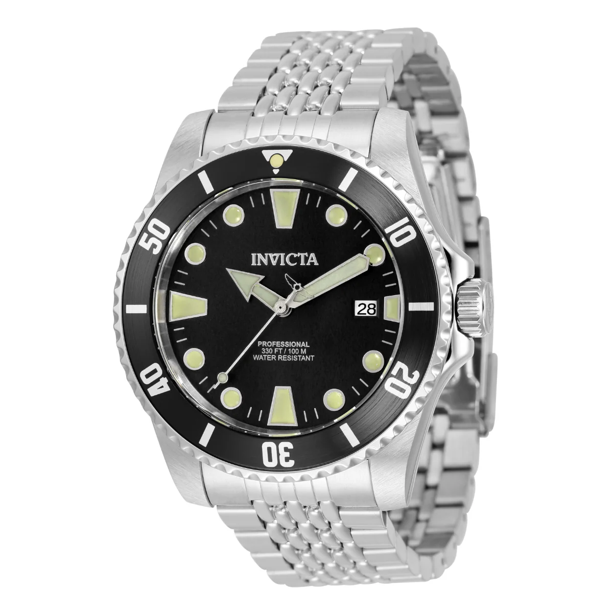 Invicta Pro Diver Automatic Men's Watch - 44mm. Steel (33502)