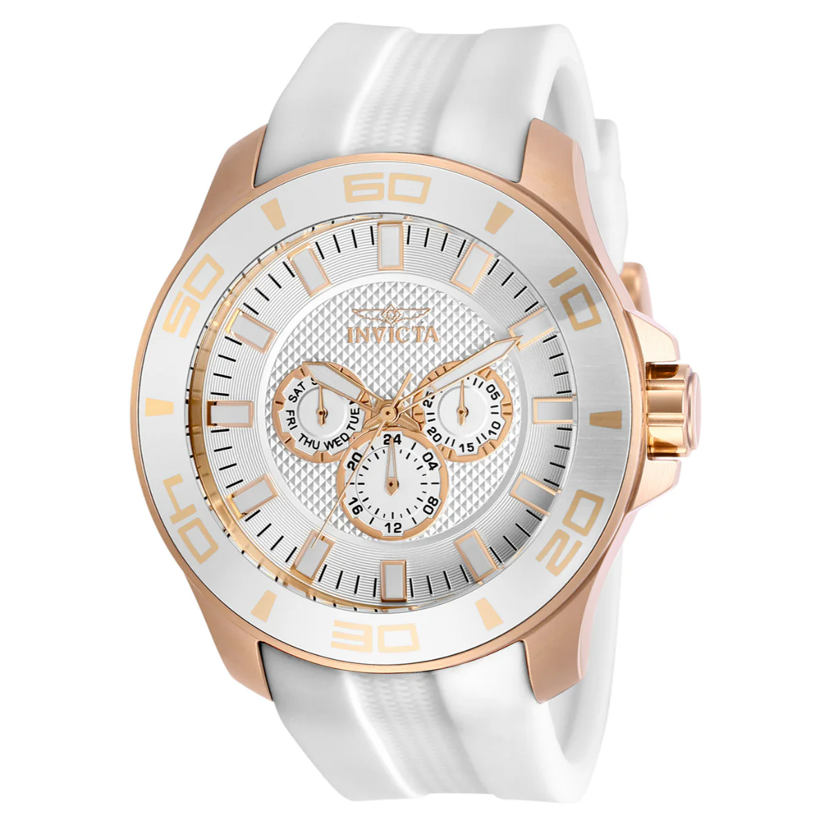 Invicta Pro Diver Impact Men's Watch - 50mm. White (30111)