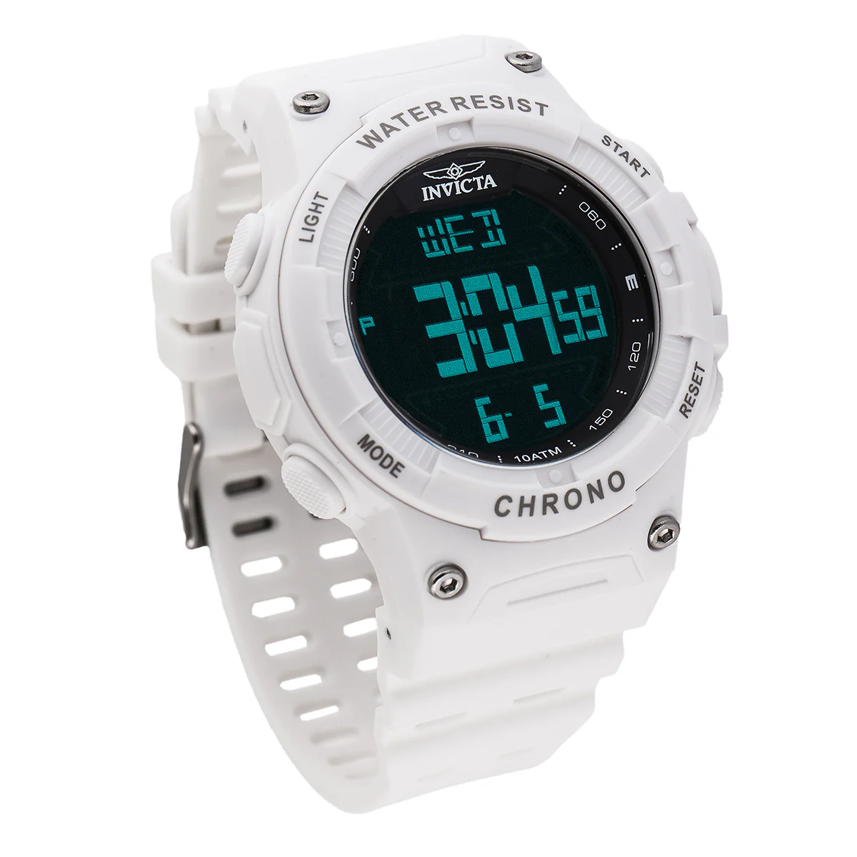 Invicta Racing Burnout Digital Men's Watch - 52mm. White (47524) 3 Invicta Racing Burnout Digital Men's Watch - 52mm. White (47524)