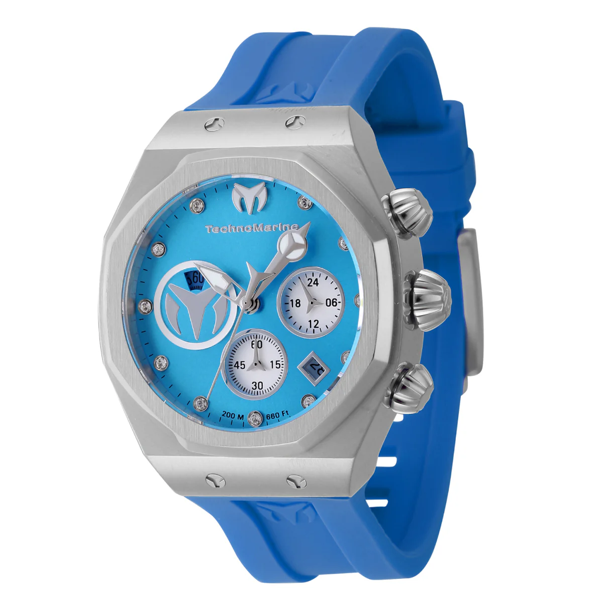 TechnoMarine Reef Sun Unisex Watch - 40mm. Sky Blue (TM-523006)