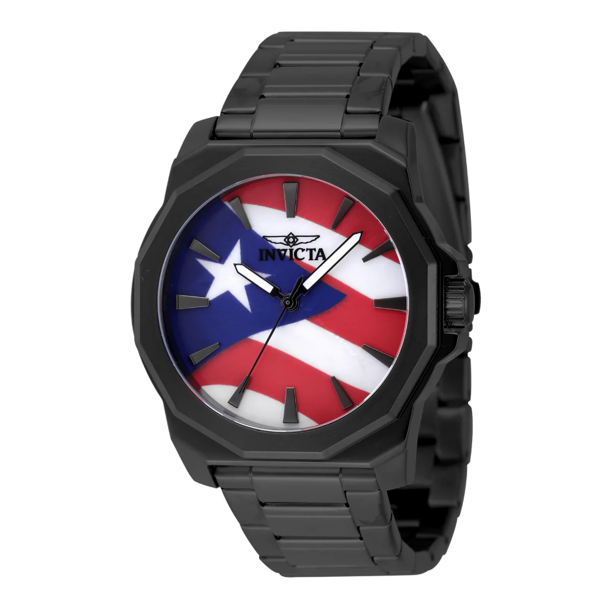 Invicta Speedway Men's Watch w/ Mother of Pearl Dial - 42mm, Black (48363)