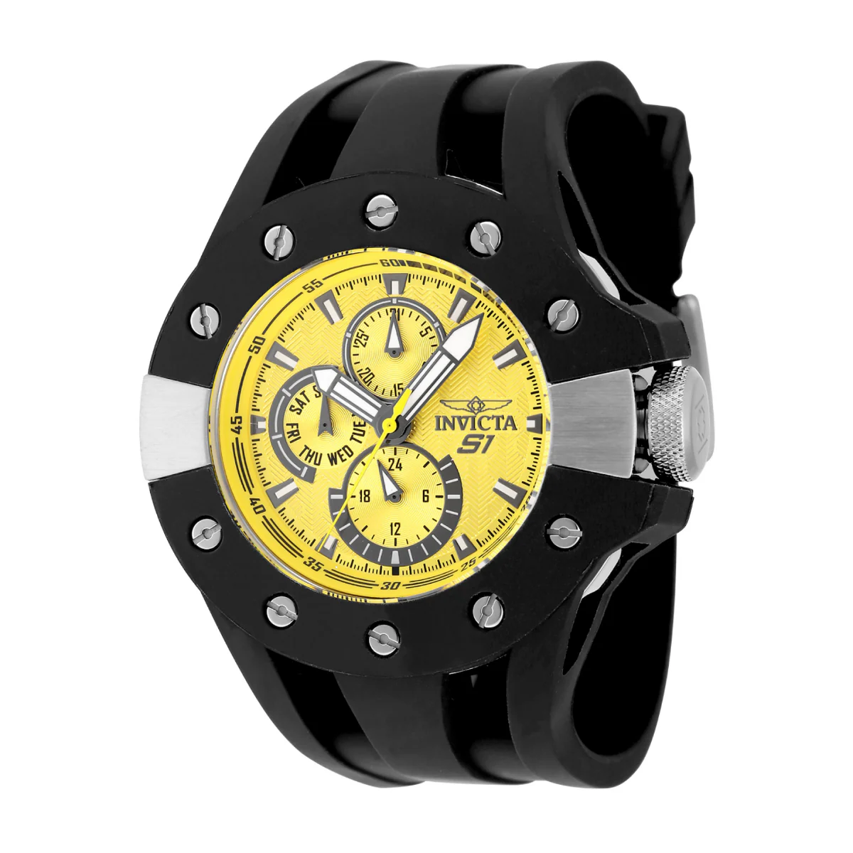 Invicta S1 Rally Splitter Men's Watch - 49mm. Black (48120)