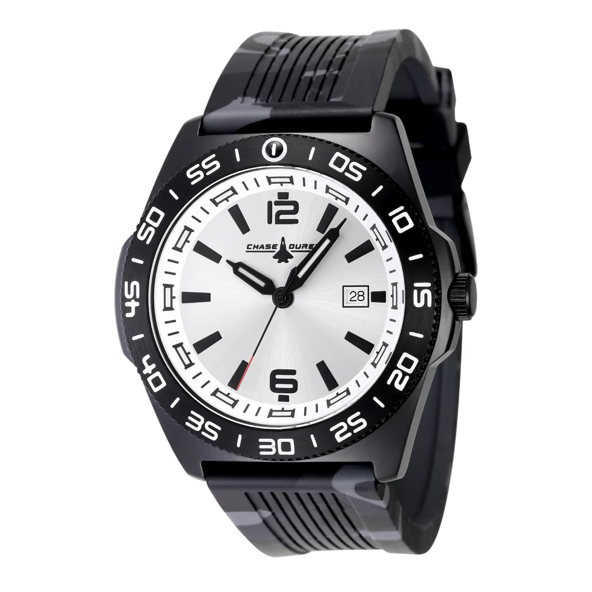 Chase Durer Men's Watch - 45mm. Camouflage, Black (CDW-0175)