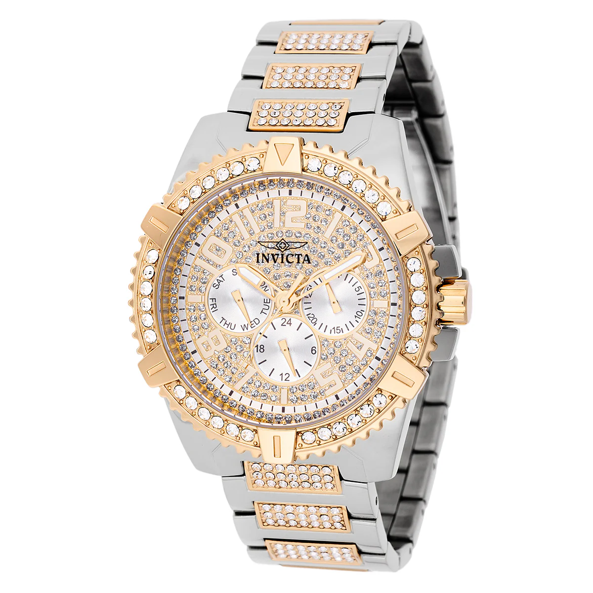 Invicta Celestial Caelestis Men's Watch - 45mm, White, Gold, Steel (48562)