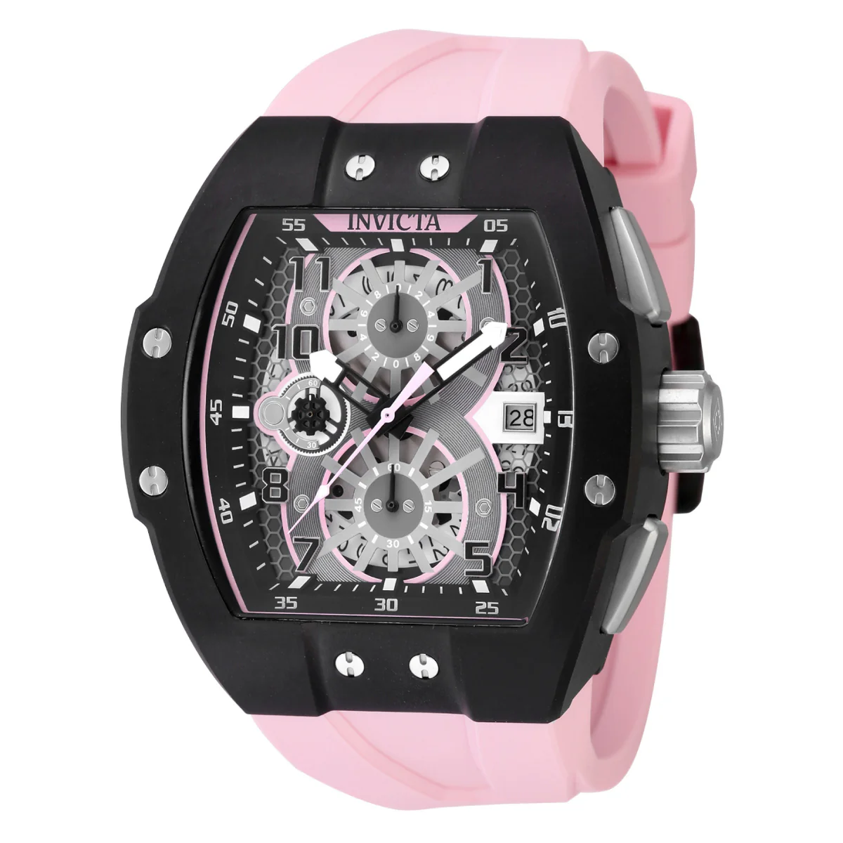 Invicta Racing Gridlock Men's Watch - 47mm. Pink (48336) 1 Invicta Racing Gridlock Men's Watch - 47mm. Pink (48336)