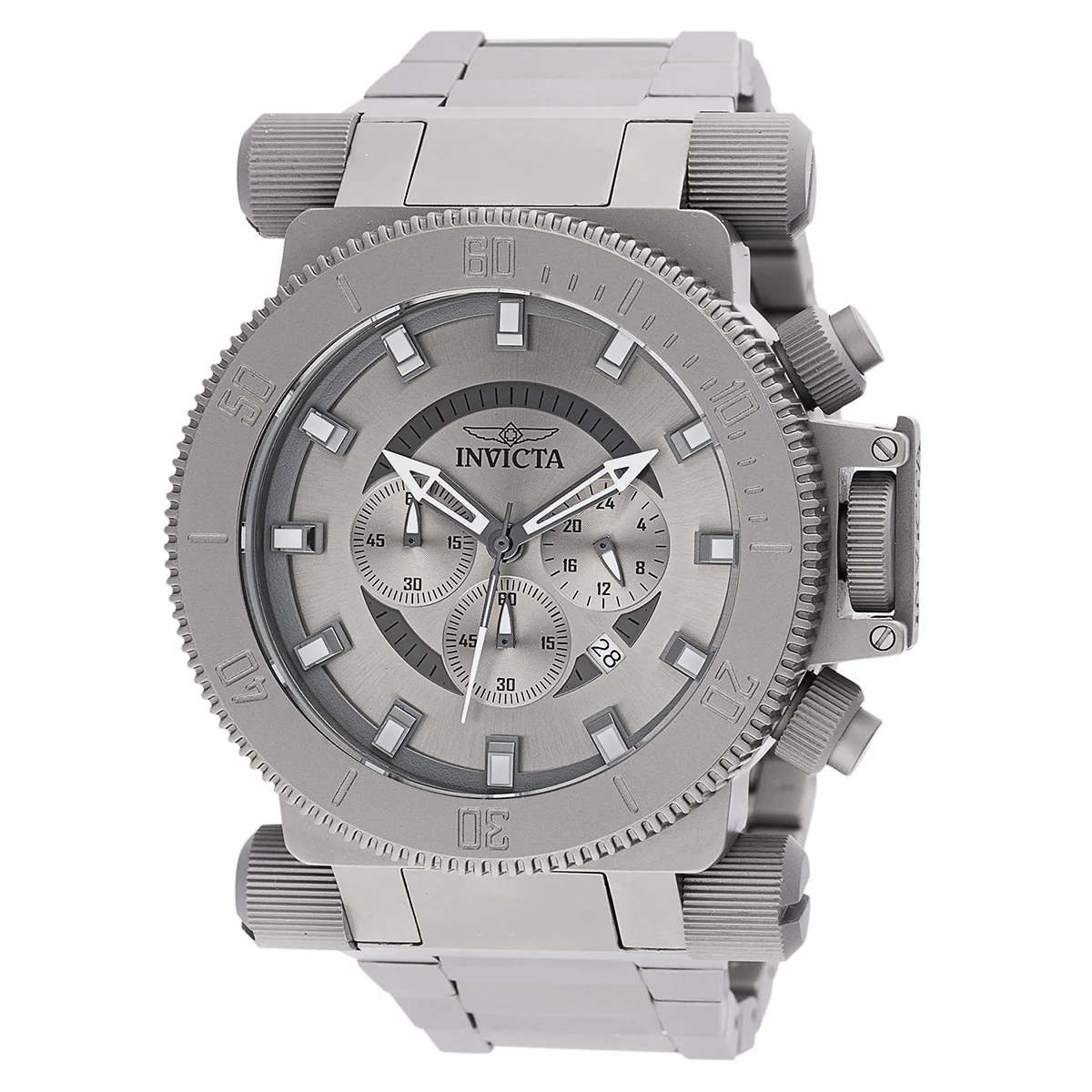 Invicta Coalition Forces Dominion Solid Titanium Men's Watch - 51mm. Titanium (46533)