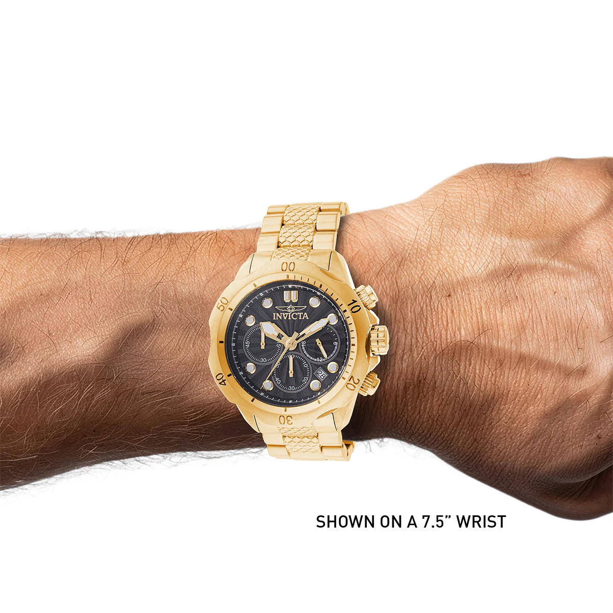 Invicta Venom Steelshed Men's Watch - 46mm. Gold (47754) 2 Invicta Venom Steelshed Men's Watch - 46mm. Gold (47754)