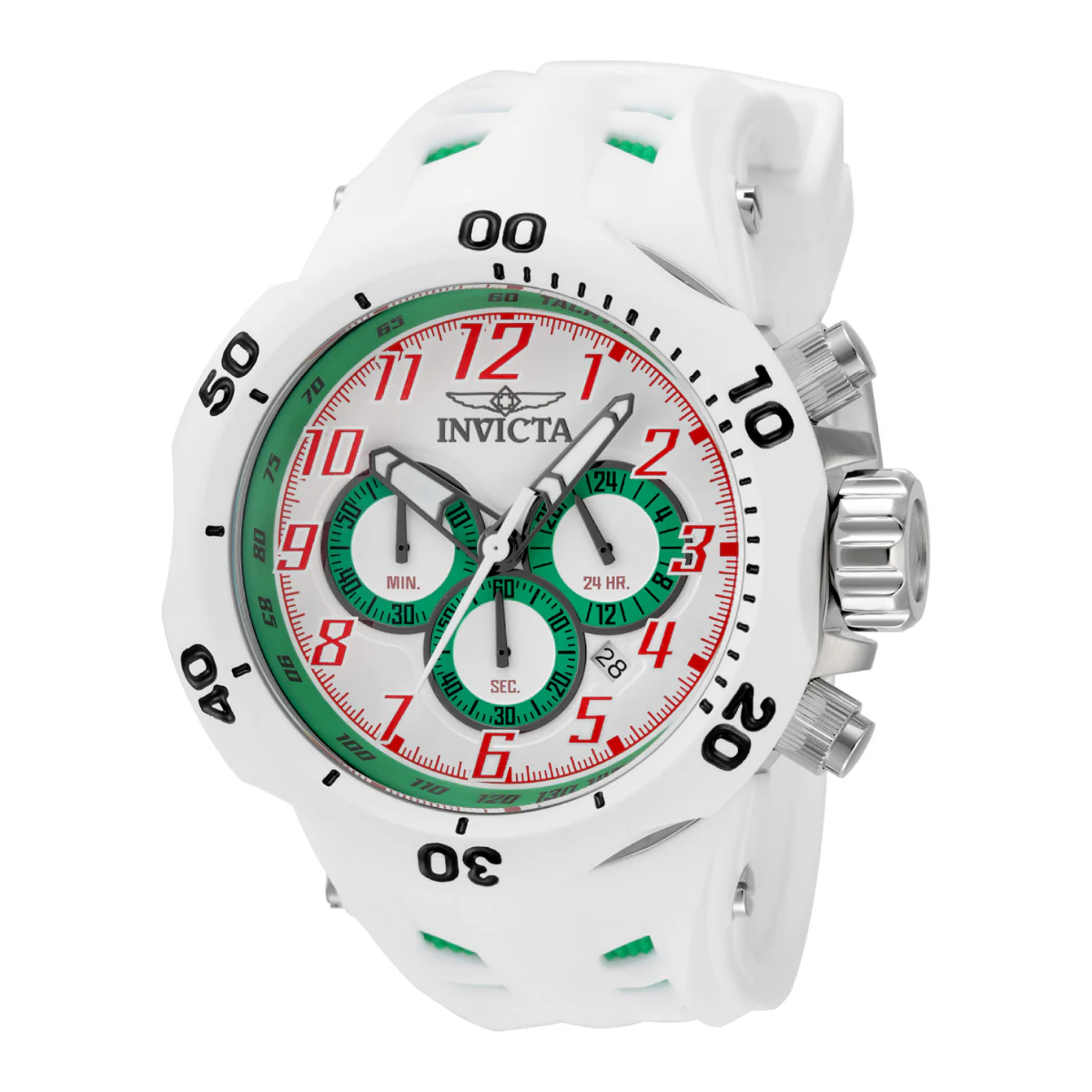 Invicta Venom Hydra Men's Watch - 52mm. Green. White (48239)
