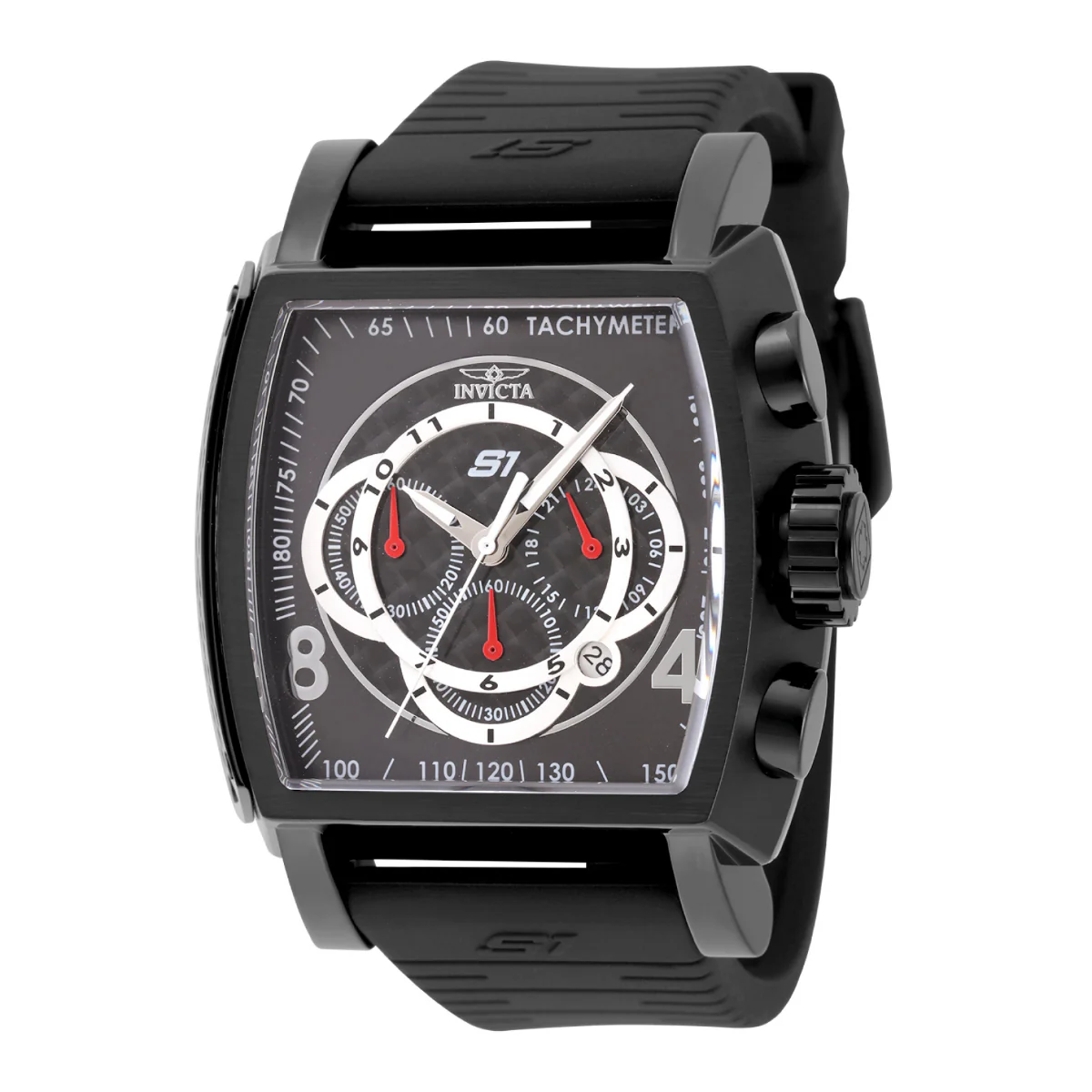 Invicta S1 Rally Concentric Men's Watch - 48mm. Black (48430)
