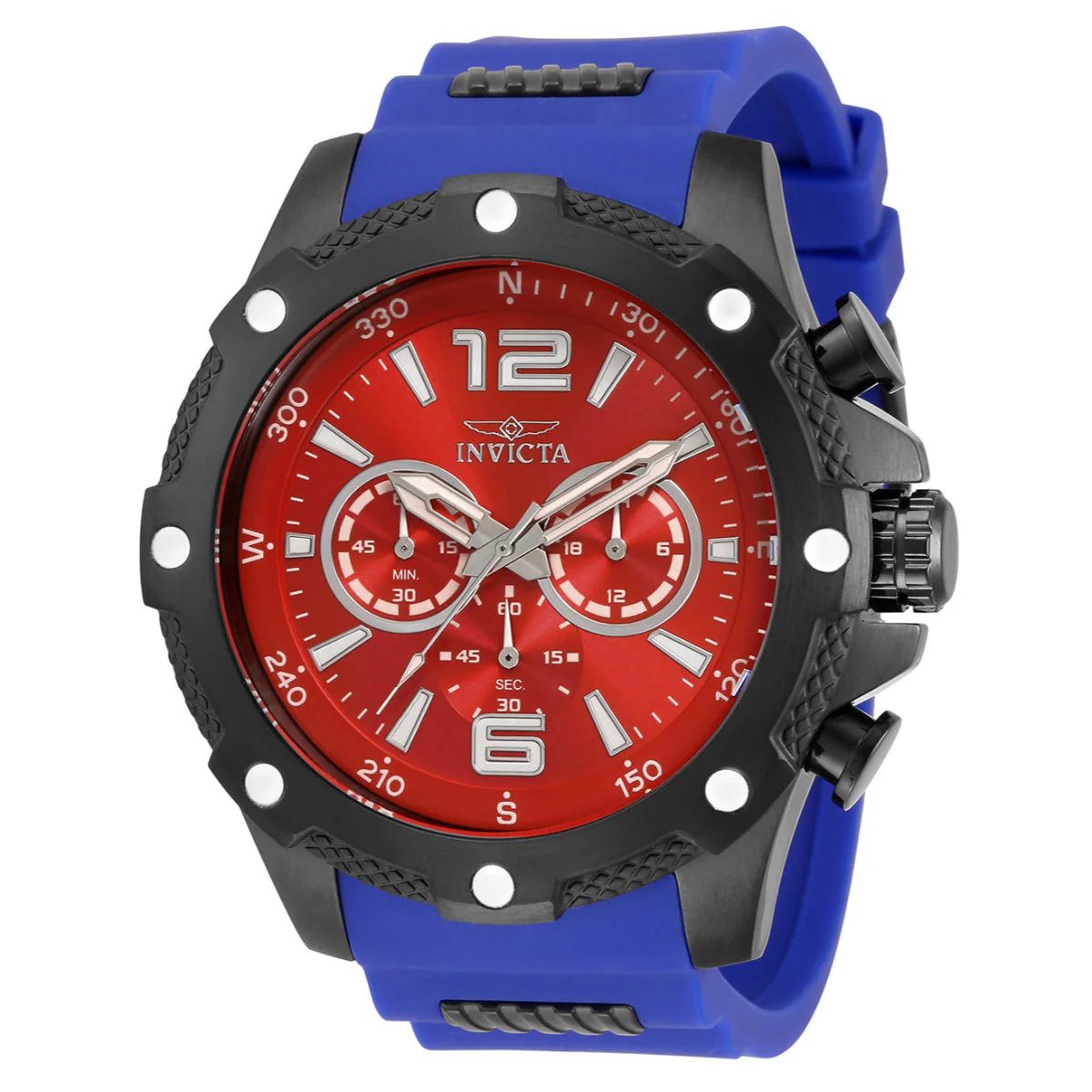 Invicta I-Force Axis Men's Watch - 50mm. Black. Blue (34020)