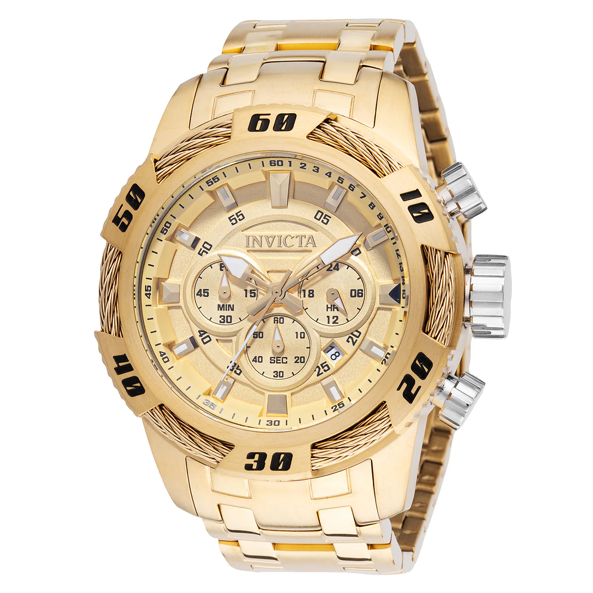 Invicta Speedway Ignition Men's Watch - 50mm. Gold (49121)
