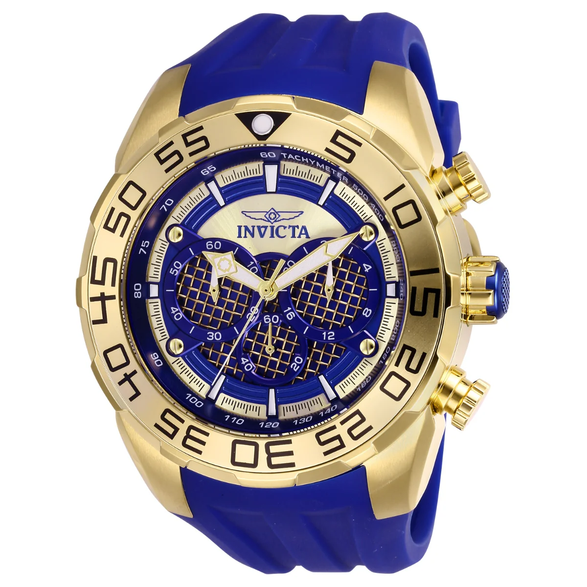Invicta Speedway SCUBA Typhoon Men's Watch - 50mm. Dark Blue (26302)