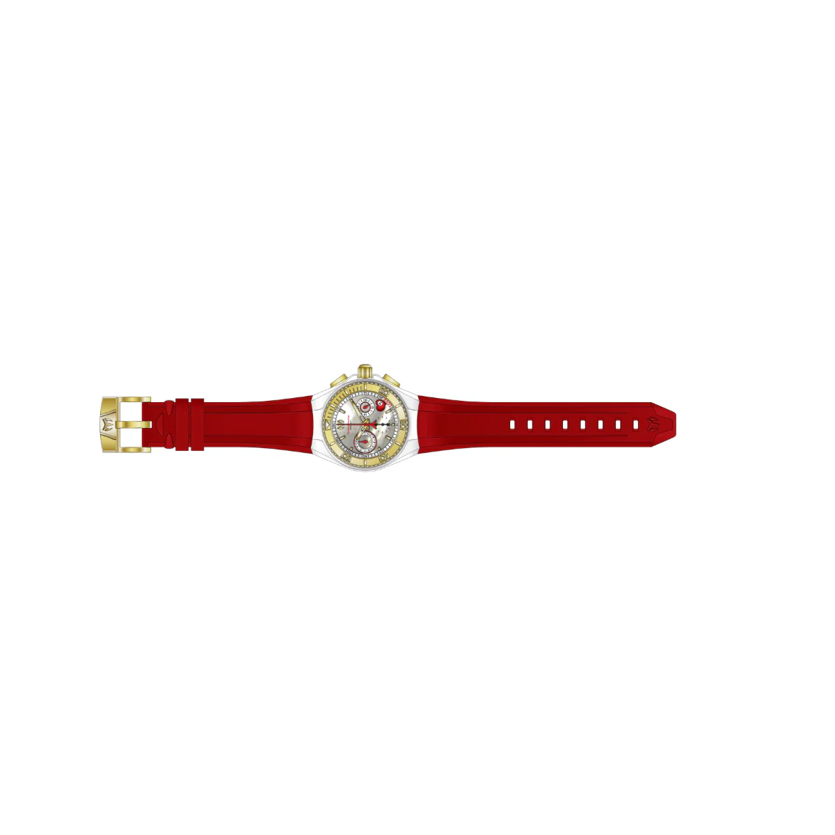 TechnoMarine Cruise Valentine Women's Watch - 40mm, Red, White with Interchangeable Strap (TM-117003) 2 TechnoMarine Cruise Valentine Women's Watch - 40mm, Red, White with Interchangeable Strap (TM-117003)