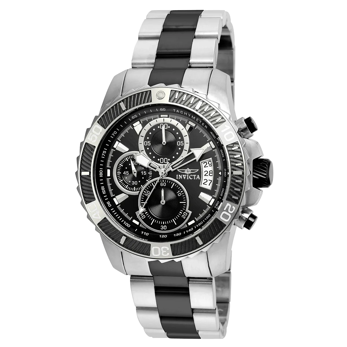 Invicta Pro Diver SCUBA Men's Watch - 45mm. Steel, Black (22416) 1 Invicta Pro Diver SCUBA Men's Watch - 45mm. Steel, Black (22416)