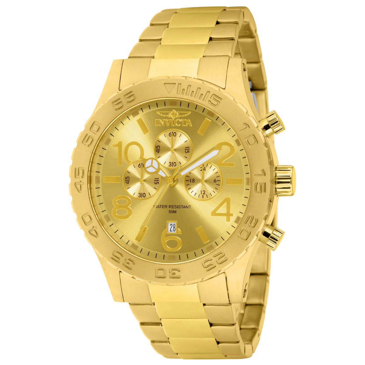 Invicta Specialty Pulse Men's Watch - 50mm. Gold (1270)
