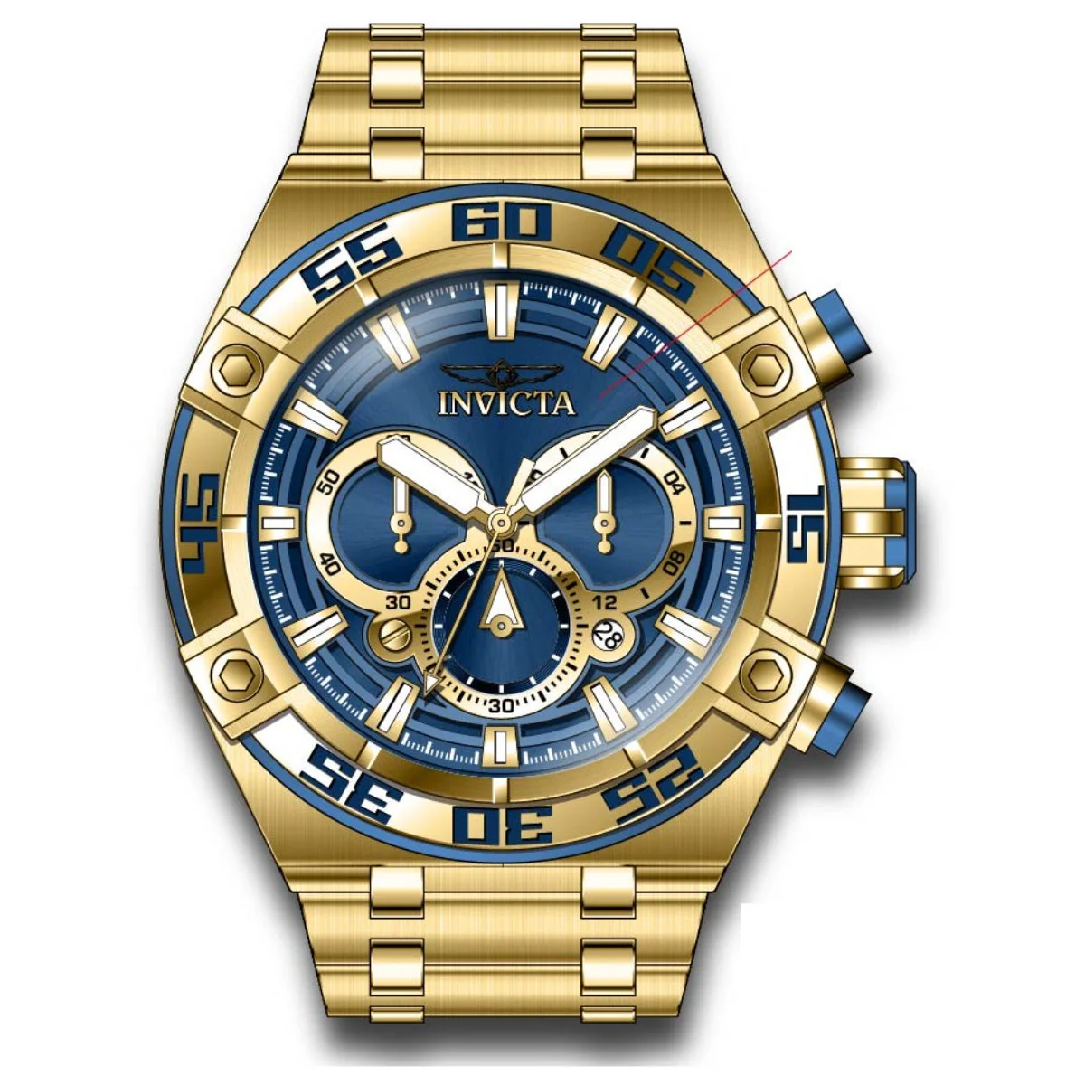 Invicta Coalition Forces Men's Watch - 50mm, Gold (37641)