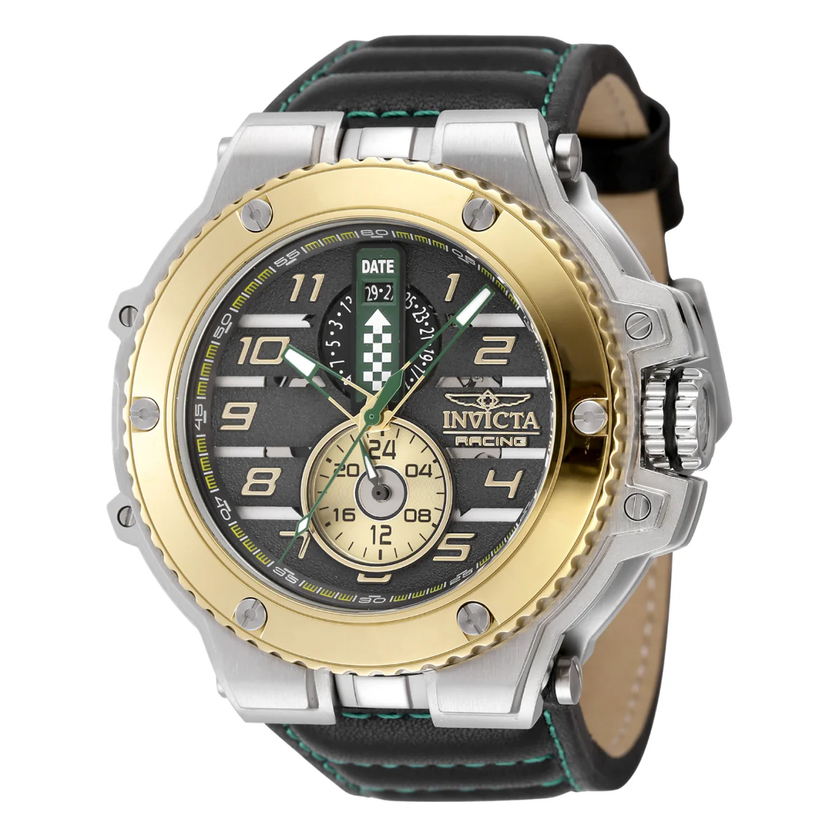 Invicta Racing Downforce Men's Watch - 55.83mm. Green. Black (47380)