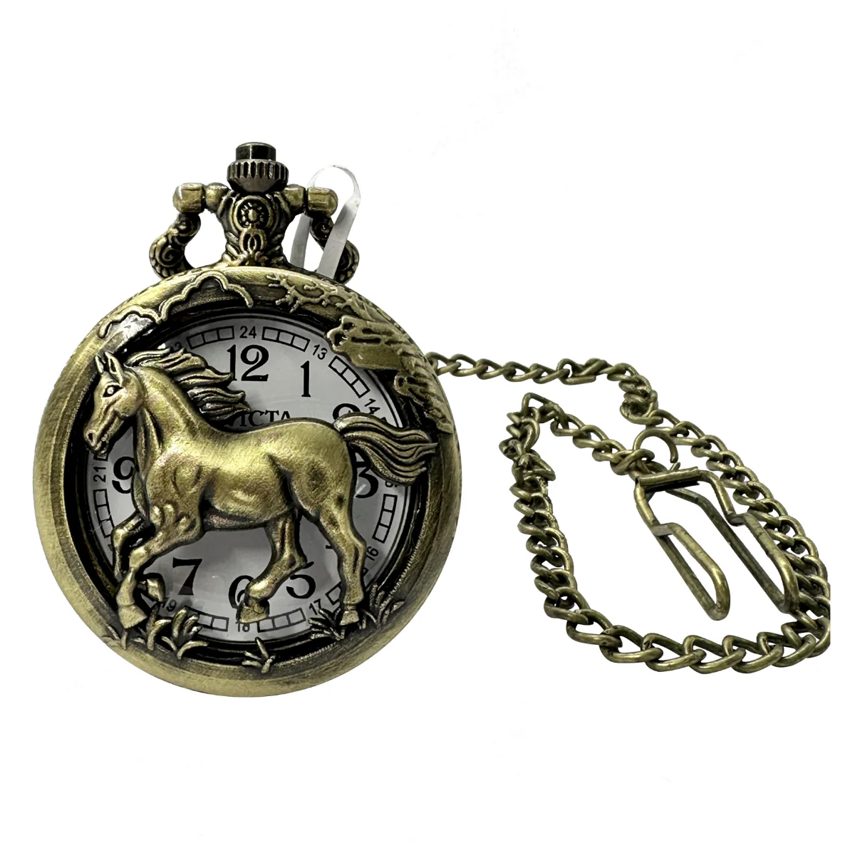 Invicta Vintage Equinox Pocket Watch - 47mm. Bronze (49006)