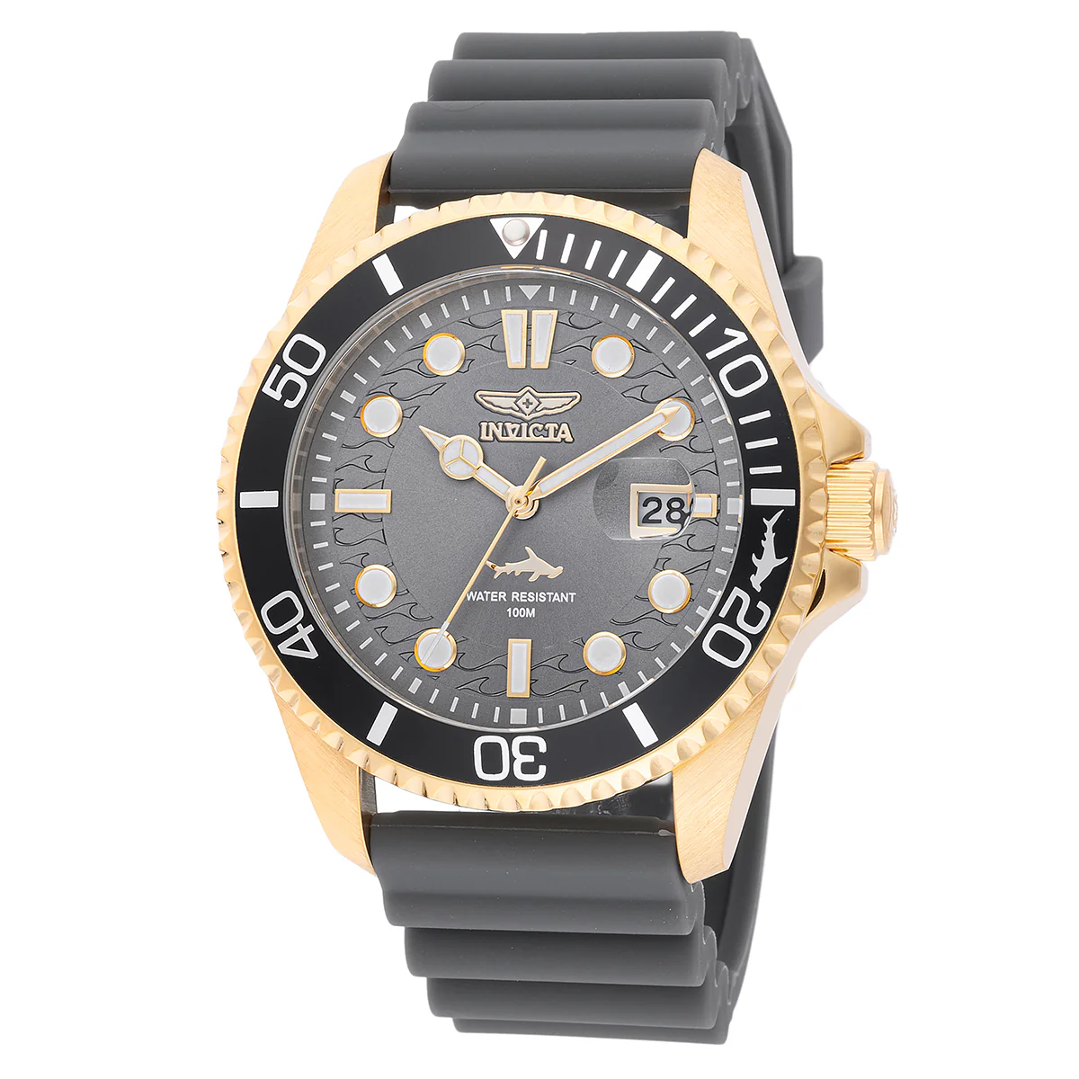 Invicta Pro Diver Shark Men's Watch - 43mm. Grey (47171)