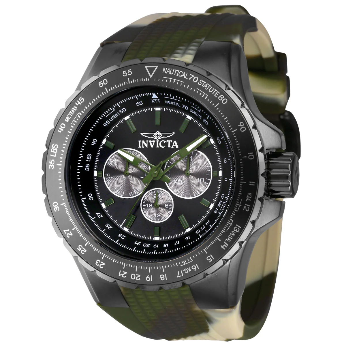 Invicta Aviator Skyshock Men's Watch - 50mm. Camouflage (39307)