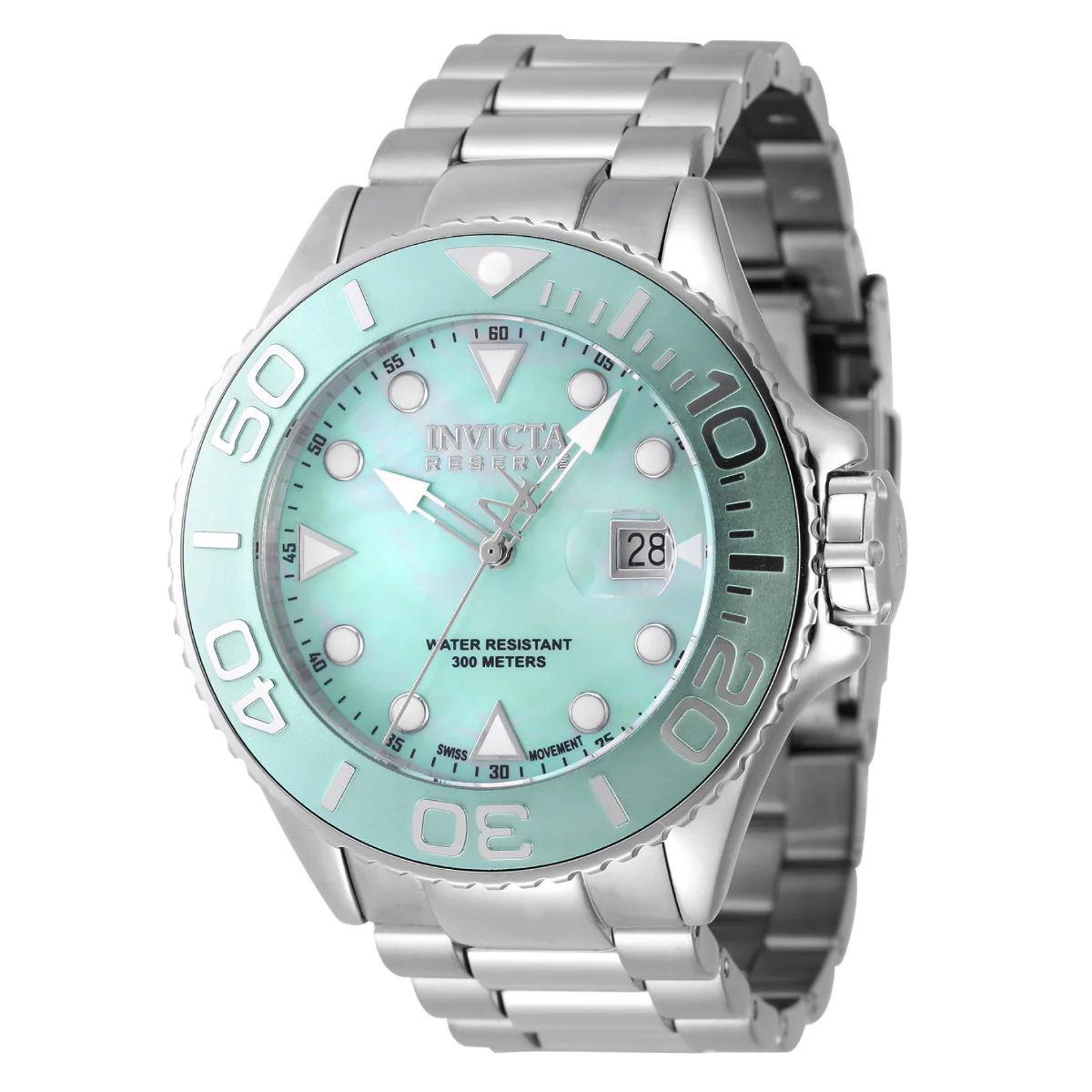 Invicta Reserve Grand Diver Swiss Ronda 515 Caliber Men's Watch w/ Mother of Pearl Dial - 52mm, Steel (47210) 1 Invicta Reserve Grand Diver Swiss Ronda 515 Caliber Men's Watch w/ Mother of Pearl Dial - 52mm, Steel (47210)