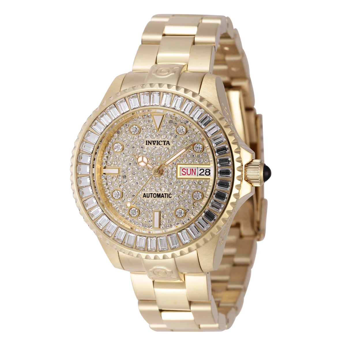 Invicta Pro Diver Automatic Women's Watch - 38mm, Gold (45662)