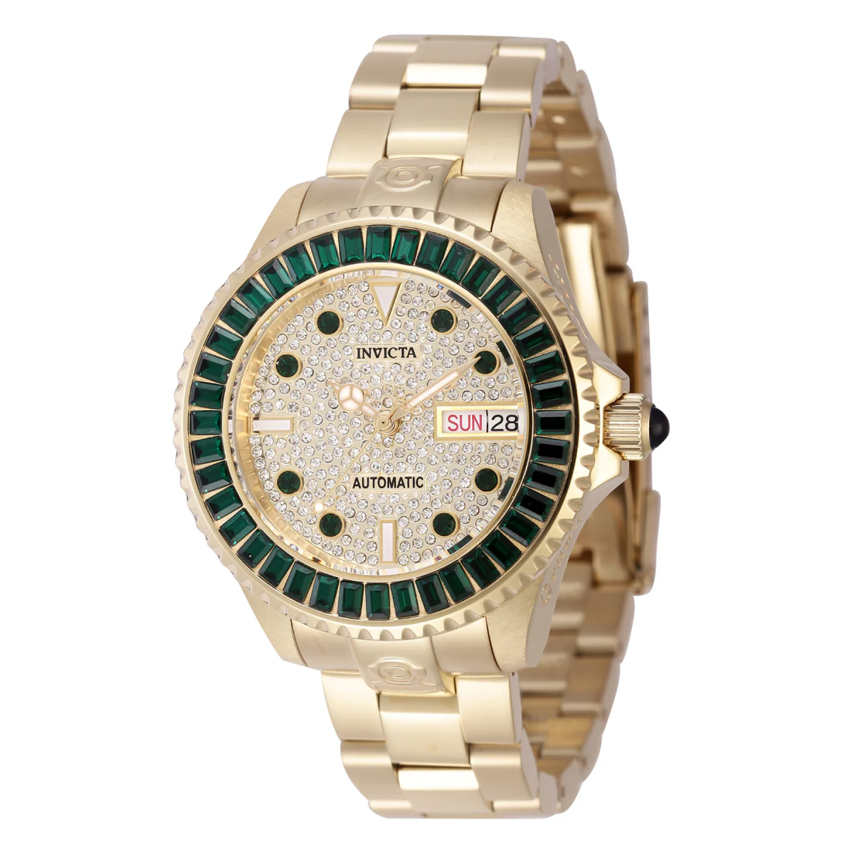 Invicta Pro Diver Automatic Women's Watch - 38mm, Gold (45663)