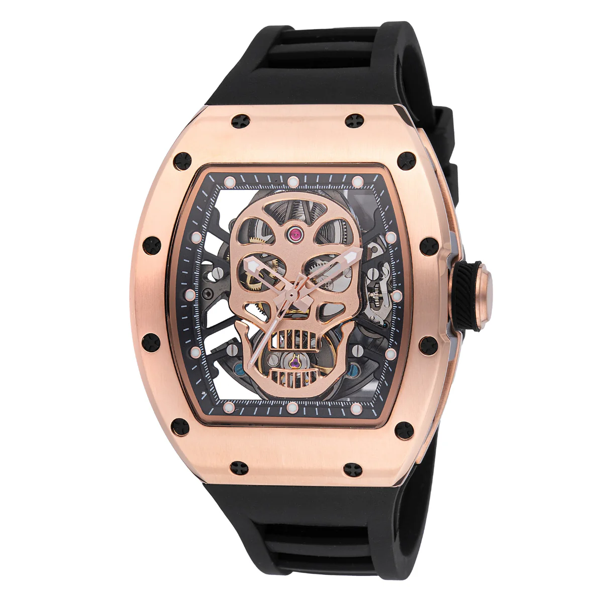 Invicta S1 Rally Automatic Crestpath Automatic Men's Watch w/ Skeleton Dial - 41mm. Black (49024)
