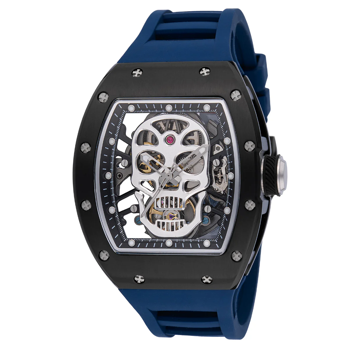 Invicta S1 Rally Automatic Crestpath Automatic Men's Watch w/ Skeleton Dial - 41mm. Blue (49023)