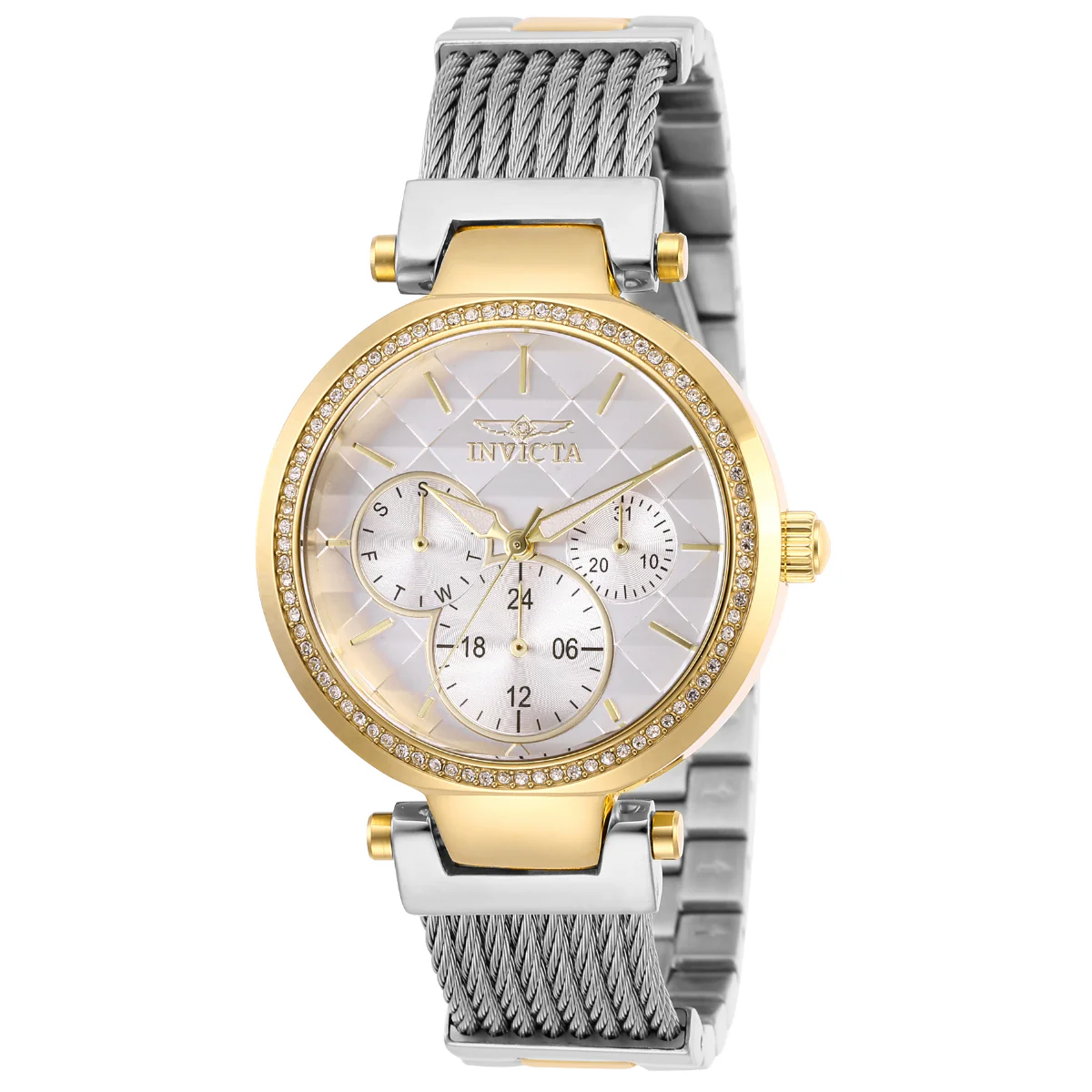Invicta Angel Eterna Women's Watch - 36mm. Gold, Silver (28921)