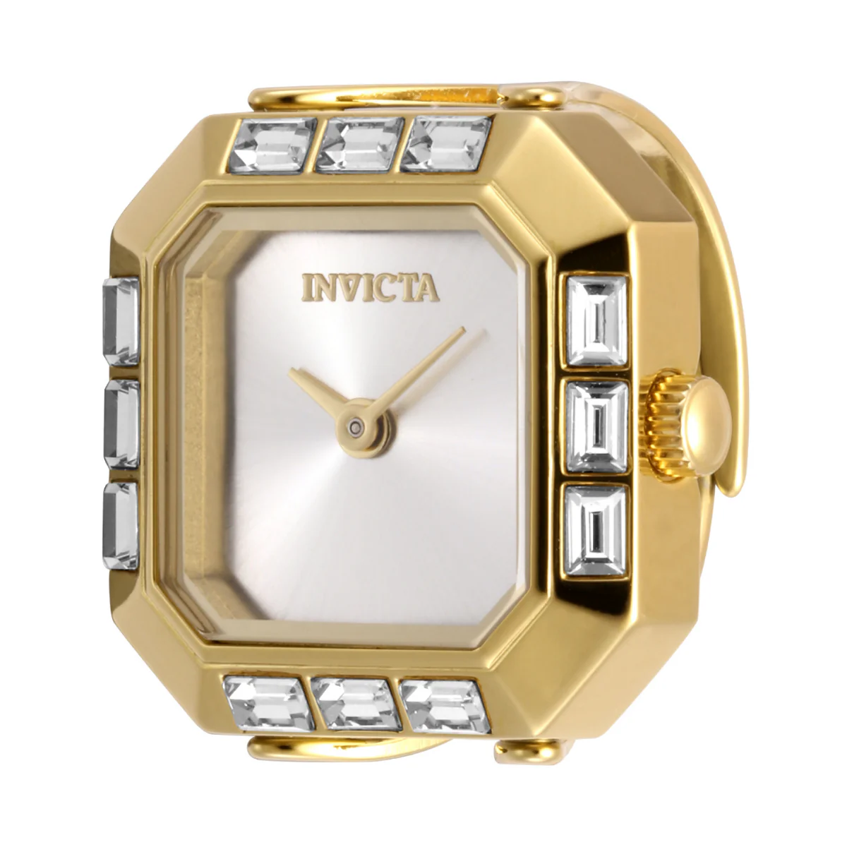 Invicta Mini Angel Women's Ring Watch - 21.5mm. Gold (49587)
