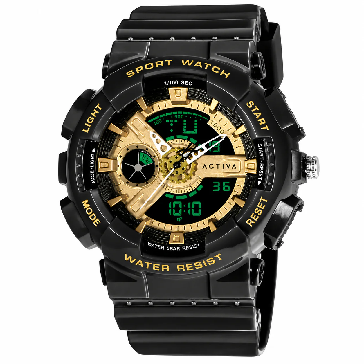 Activa Pixel X Invicta Digital Men's Watch - 50mm. Black (ACW499-003)