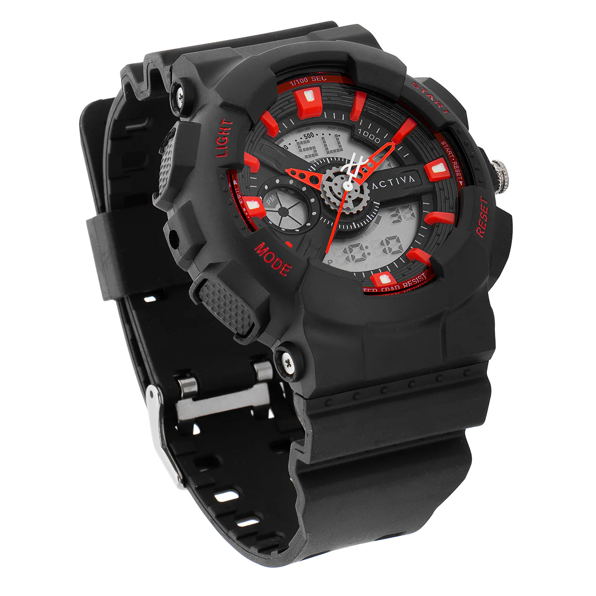 Activa Pixel X Invicta Digital Men's Watch - 50mm. Black (ACW498-001)
