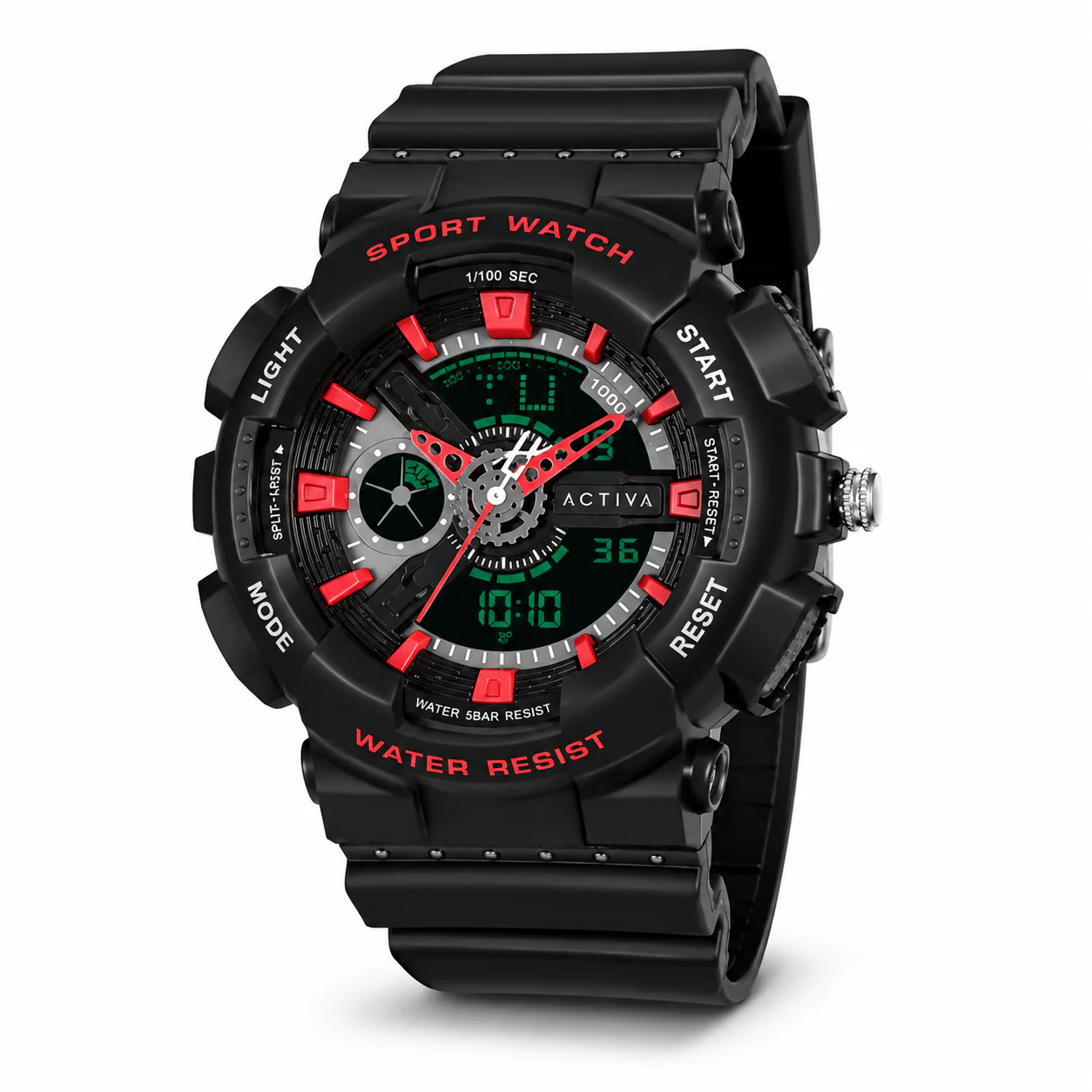 Activa Pixel X Invicta Digital Men's Watch - 50mm. Black (ACW499-002)