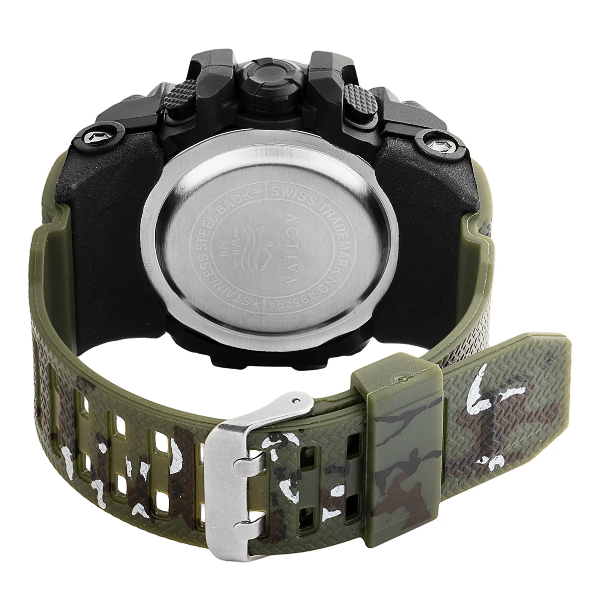 Activa Endurance X Invicta Men's Digital Watch - 54.5mm. Green (ACW435-004) 2 Activa Endurance X Invicta Men's Digital Watch - 54.5mm. Green (ACW435-004)