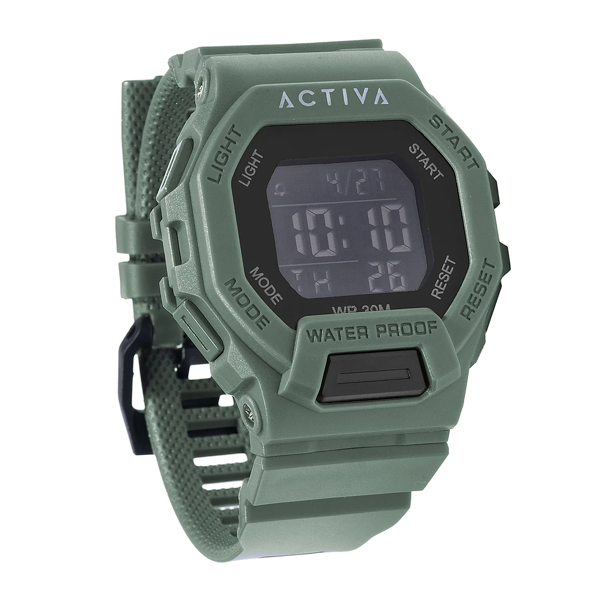 Activa X Invicta Digital Unisex Watch - 50mm. Green (ACW513-005)