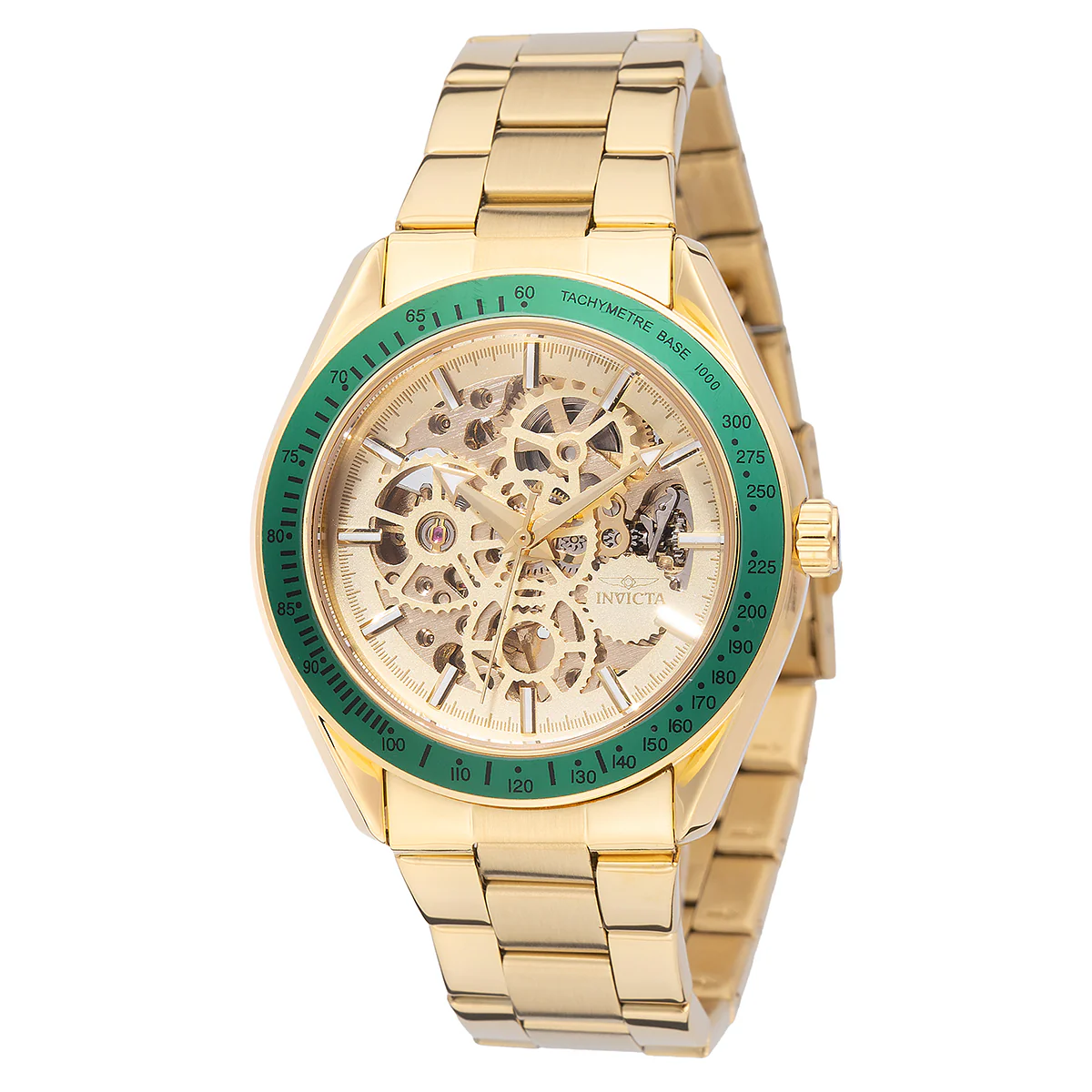 Invicta Objet D Art Excelsior Automatic Men's Watch w/ Skeleton Dial - 43mm, Gold (69453) 1 Invicta Objet D Art Excelsior Automatic Men's Watch w/ Skeleton Dial - 43mm, Gold (69453)