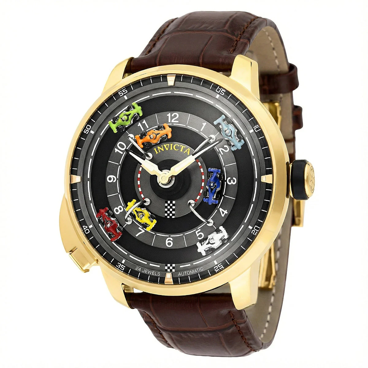 Invicta Racing Scalaprix Automatic Men's Watch - 46mm. Brown (69636) 1 Invicta Racing Scalaprix Automatic Men's Watch - 46mm. Brown (69636)