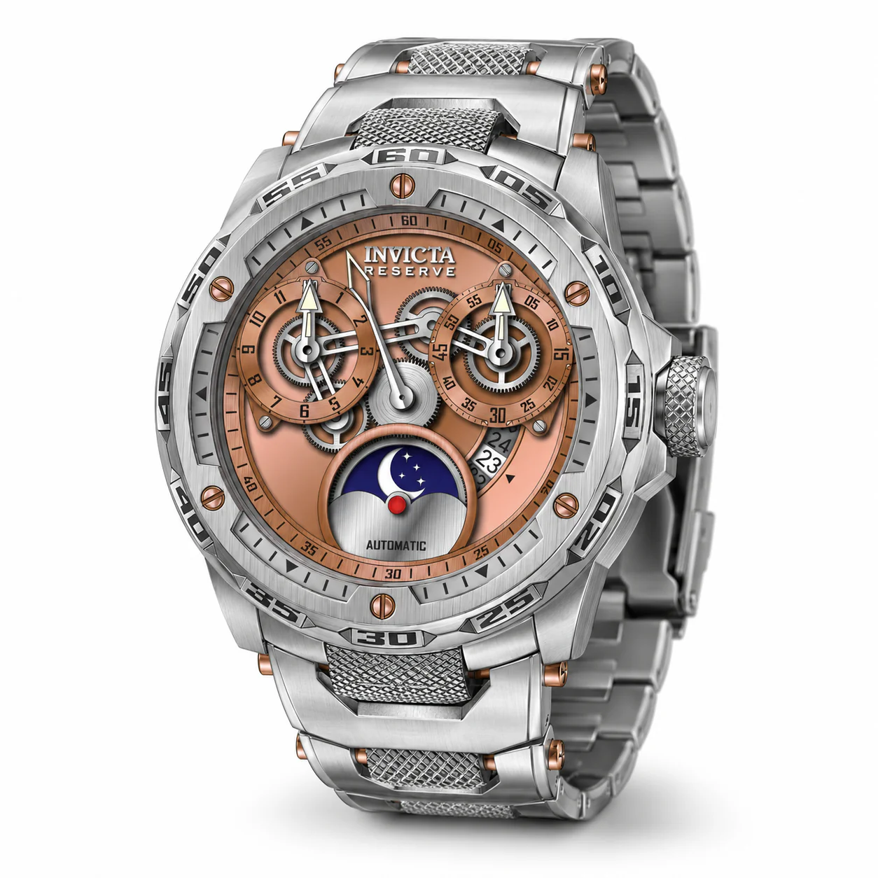 Invicta Eclipse Automatic Men's Watch - 50mm. Steel (50033)